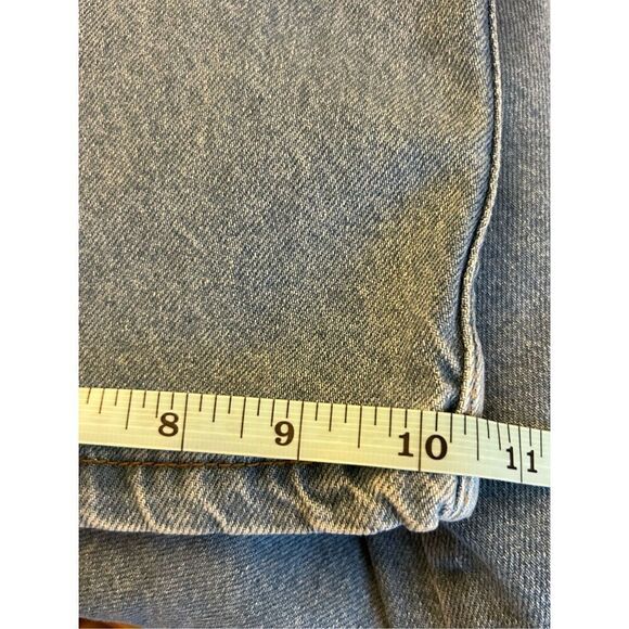 NWT PrettyLittleThing Shape Rip Detail Wide-leg jeans size 4 light blue wash - Picture 9 of 11